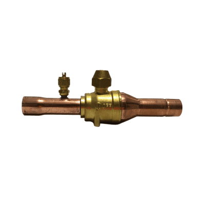 LLAVE PASO REFRIGERANTE 3/4 SOLDABLE VALVULA SERVICIO
