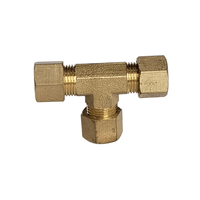 TEE BRONCE COMPRESION 5/16
