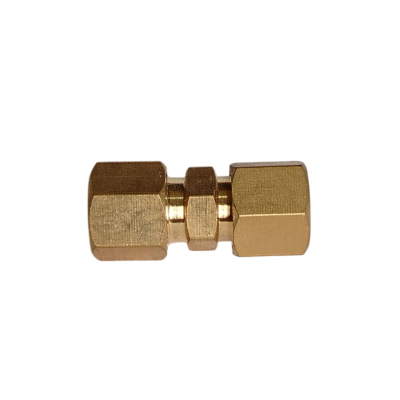 UNION BRONCE COMPRESION 1/8