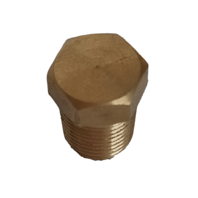 TAPON BRONCE 1/8 MACHO NPT 1/8