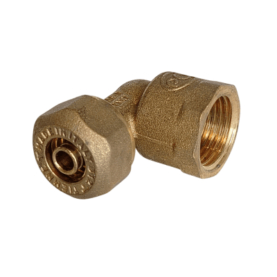 CODO BRONCE 1/2 HEMBRA NPT X 12 MILIMETROS COMPRESION