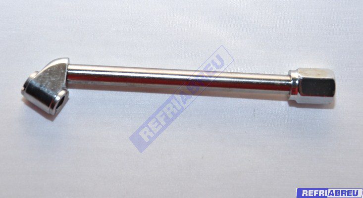 PICHUETE O INFLADOR AIRE 1/4 HEMBRA NPT DOBLE LARGO 116 PSI PRETUL