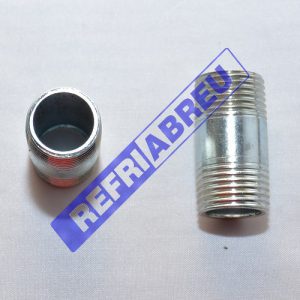 NIPLE NIQUELADO 1/2 M/NPT X 1 1/2''