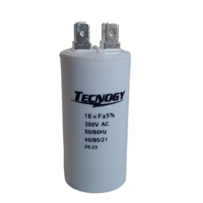 CAPACITOR  BOMBA 16 MICROFARADIO 250 VOLTIOS
