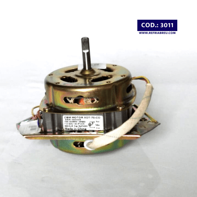 MOTOR LAVADORA SECADO 70 WATTS COBRE EJE FINO