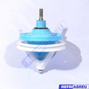TRANSMISION LAVADORA MABE AZUL POLEA ROSCA EJE ESTRIADO (GTJ-032) (MX-007)