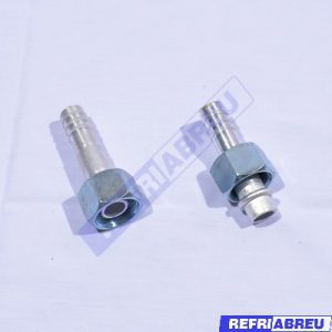 FITTING ALUMINO RECTO 5/8 HEMBRA ORING