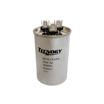 CAPACITOR MARCHA 45 + 5 MICROFARADIO 370 VOLTIOS