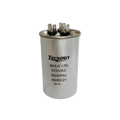 CAPACITOR MARCHA 60 + 5 MICROFARADIO 370 VOLTIOS