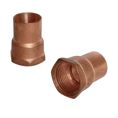 ADAPTADOR COBRE SOLDABLE 7/8 X 3/4 HEMBRA NPT