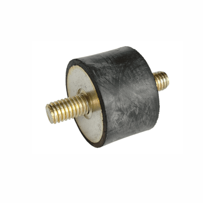 SOPORTE GOMA 3/8-55 X 40 MM. X 25 MM. (ROSCA DOBLE)