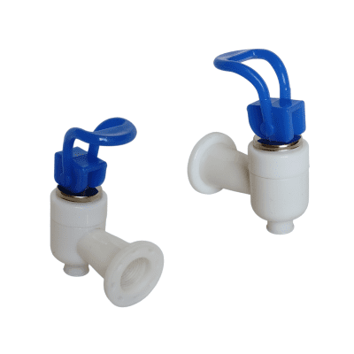 LLAVE BEBEDERO 3/8 HEMBRA PALANCA ALTA AZUL