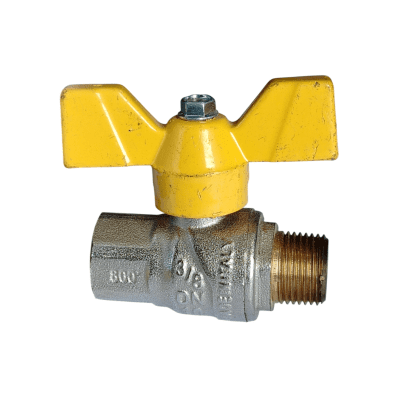 LLAVE PASO BOLA FIV 3/8 H/NPT X 3/8 M/NPT