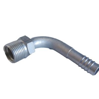 FITTING ALUMINIO CURVO 1/2 MACHO INSERT
