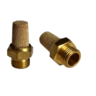 SILENCIADOR BRONCE 1/8 MACHO NPT