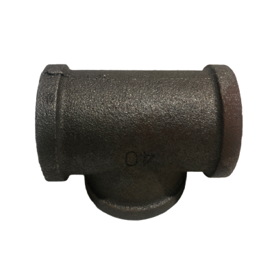 TEE HIERRO NEGRO 1-1/2 HEMBRA NPT