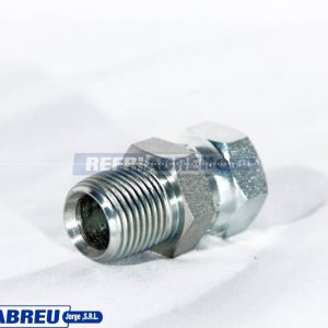 ADAPTADOR HIERRO 1/2 H/NPT MOVIBLE X 1/2 M/NPT