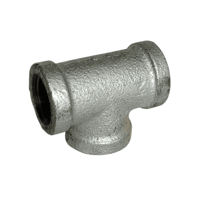 TEE GALVANIZADA HEMBRA NPT 1/2 PULGADA