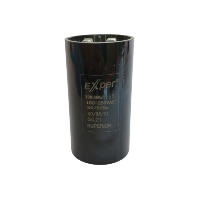 CAPACITOR ARRANQUE 300-370 MICROFADARIO 220 VOLTIOS