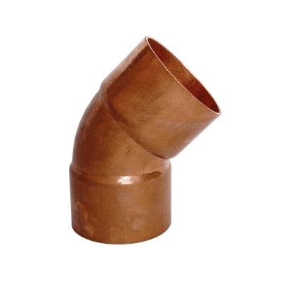 CODO COBRE SOLDABLE 45 GRADO 2-1/8