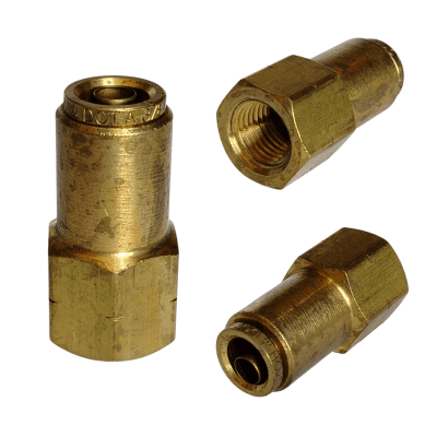CONECTOR BRONCE 1/4 H/NPT X 3/8 ACOPLE RAPIDO