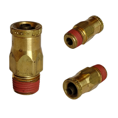CONECTOR  BRONCE 1/8 M/NPT X 1/4 ACOPLE RAPIDO