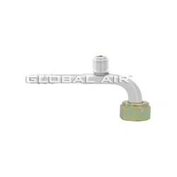 FITTING ALUMINIO CURVO 5/16 HEMBRA SERVICIO ORING