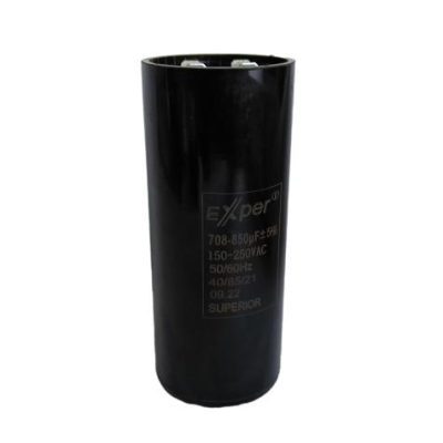 CAPACITOR  ARRANQUE 708-846 UF 220 VOLTIOS