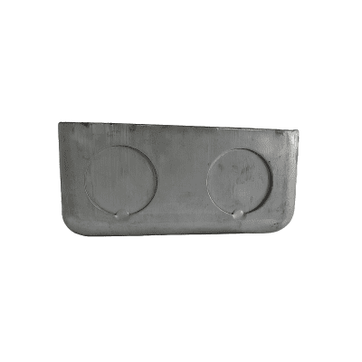 CAJA ELECTRICA 2 X 4 HOYO 1/2 METALICA