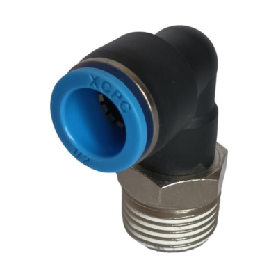 CODO PLASTICO 1/2 MACHO NPT NIQUELADO X 1/2 ACOPLE RAPIDO (RR50119)