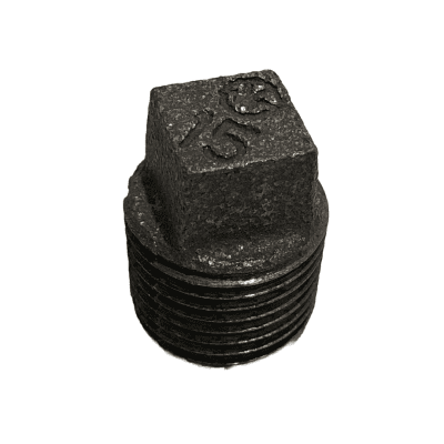 TAPON HIERRO NEGRO MACHO NPT 1/2