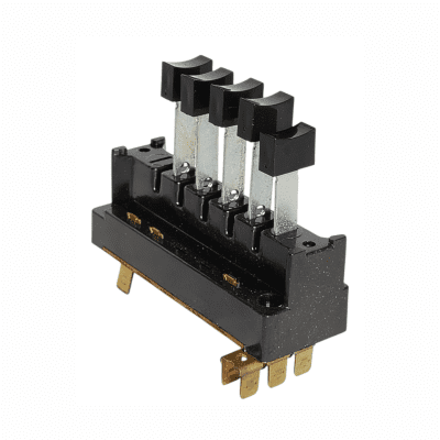 SWITCH AIRE ACONDICIONADO 5 TECLAS QPB-5L