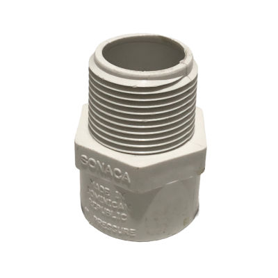 ADAPTADOR MACHO PVC 1 PULGADA SCH-40