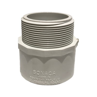 ADAPTADOR MACHO PVC 3 PULGADAS SCH-40