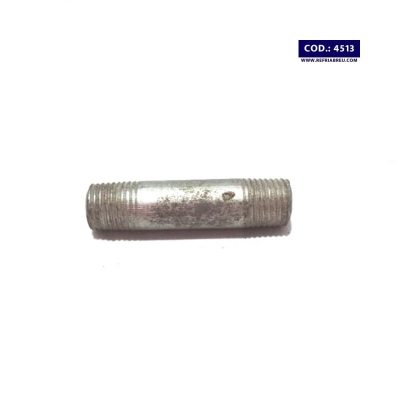 NIPLE GALVANIZADO 1/4 MACHO NPT X 2 PULGADAS