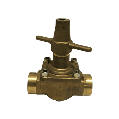 LLAVE PASO REFRIGERANTE 1-1/8 SOLDABLE