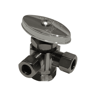 LLAVE PASO FREGADERO DOBLE 1/2 H/NPT X 3/8 P X 3/8 P (BRASS CRAFT)