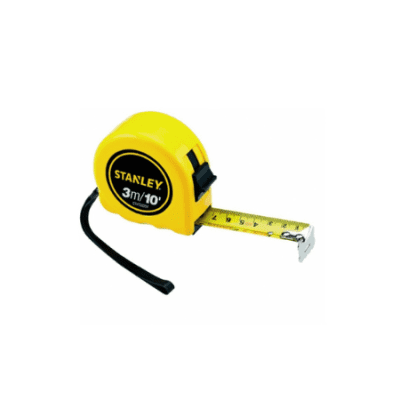 CINTA METRICA STANLEY 3 MTS. X 1/2  ESTUCHE REFORZADO