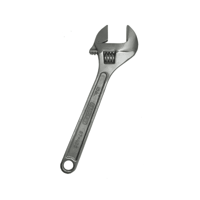 LLAVE AJUSTABLE STANLEY NO.15 NIQUELADO