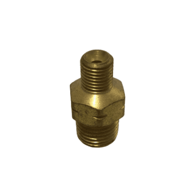 CONECTOR SALIDA MANOMETRO ACETILENO NO.21 1/4 M/NPT