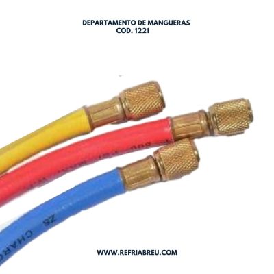 MANGUERA MANOMETRO 3 PIES R-12 ECONOMICA