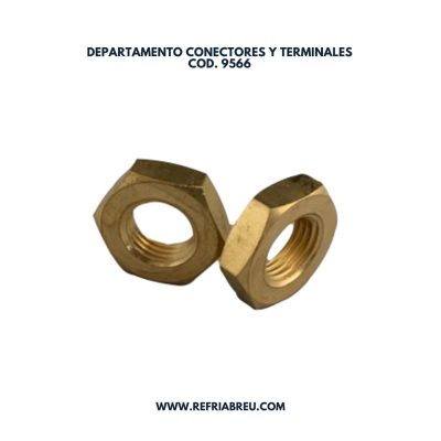 TUERCA BRONCE BLOQUEO 1/4 NPT