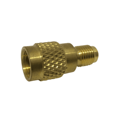 ADAPTADOR VALVULA R-410 5/16 HEMBRA FLARE X 1/4 SERVICIO ECONOMICO