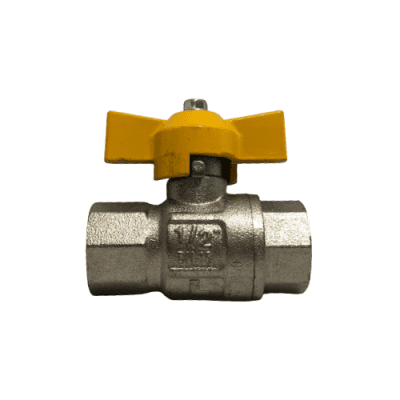 LLAVE PASO BOLA NO.68 1/2 H/NPT PALANCA AMARILLA