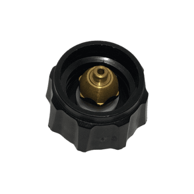 MANECILLA REGULADOR TANQUE BBQ NEGRO
