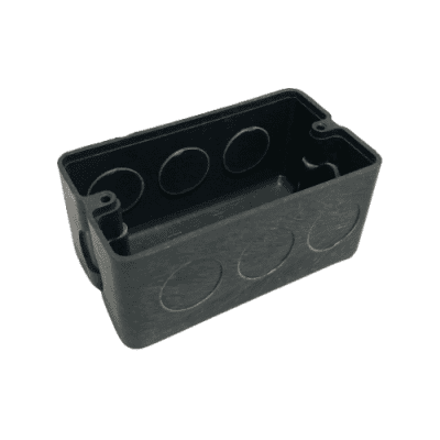 CAJA ELECTRICA 2 X 4 PULGADAS X 1/2 PLASTICA