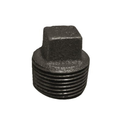 TAPON HIERRO NEGRO MACHO NPT 3/4 USA