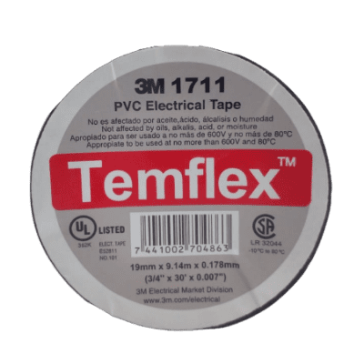 TAPE 3M TEMFLEX (3/4 X 30 X 0.007) PEQUEÑO