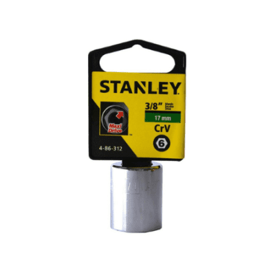 CUBO CROMADO STANLEY 3/8 X 17 MILIMETROS HEXAGONAL