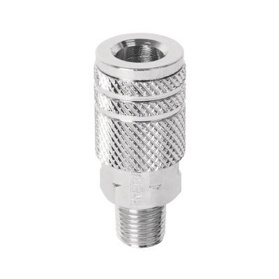 ADAPTADOR ACOPLE RAPIDO ACERO 1/4 MACHO NPT